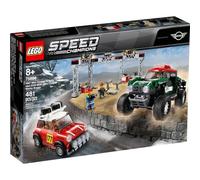 LEGO Speed Champions - Mini Cooper S Rally de 1967 y MINI John Cooper Works Buggy de 2018, juguete de construcción de coches (75894) , color/modelo surtido