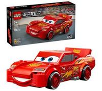 LEGO Speed Champions Rayo Mcqueen Coche de Juguete - Kit de Maquetas Coleccionable - Regalo para Niños y Niñas Fans de Las Películas de Cars de Disney Pixar 77255