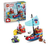 LEGO Spidey Barco Pirata del Equipo Spidey 11208 | Juguetes para niños y niñas de 4+ años, maquetas de barcos de juguete con 4 minifiguras, regalo de cumpleaños, 201 piezas