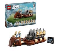 Lego Star Wars 25th Anniversary GWP 40686: Modelo de Transporte de Tropas de la Federación de Comercio, celebra la Amenaza Fantasma con 8 Figuras y característica icónica de Rack