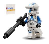 LEGO Star Wars: 501st Specialist Minifigura con Blaster y buscador de rango