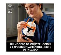 LEGO Star Wars Casco del Comandante Clon Cody, Manualidades para Adultos, Película Las Guerras Clon, Regalo Coleccionable, Decoración para Casa 75350