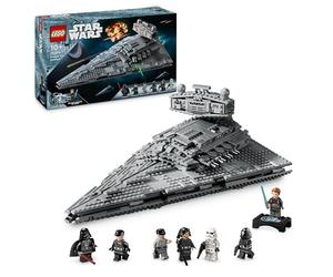 LEGO Star Wars 75394 Destructor Estelar Imperial - Juguete de Construcción de Nave con Interior Detallado -7 Minifiguras de Darth Vader - Regalo para Niños de 10+ Años Fans de Una Nueva Esperanza