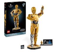 LEGO Star Wars 75398 C-3PO Figura de Droide - Kit de Maquetas para Adultos de Colección - Base, Placa Informativa y Minifigura - Regalo para Hombres y Mujeres Fans de la Saga