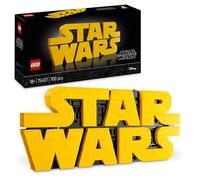 LEGO Star Wars 75407 Logotipo de Star Wars para Construir - Maqueta 3D de Colección para Adultos - Decoración para Hogar y Oficina - Regalo para Hombres, Mujeres, Adolescentes y Fans