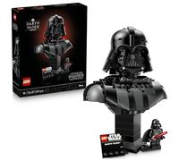 LEGO Star Wars 75439 Darth Vader Bust - Display Model Kit for Adults Incl. Collectible Sith Minifigure w/Red Lightsaber - DIY Shelf or Room Decor - Gift Idea for A New Hope Fans