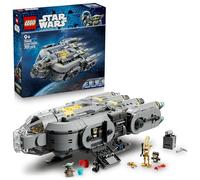 LEGO Star Wars 75445 Nave Estelar Anzellana de Juguete - Kit de Maquetas de The Mandalorian and Grogu con 3 Figuras y Taller de Droides - Regalo de Cumpleaños para Niños, Niñas y Fans de 9+ Años