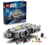 LEGO Star Wars 75445 Nave Estelar Anzellana de Juguete - Kit de Maquetas de The Mandalorian and Grogu con 3 Figuras y Taller de Droides - Regalo de Cumpleaños para Niños, Niñas y Fans de 9+ Años