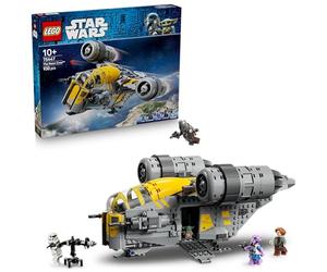 LEGO Star Wars 75447 The Razor Crest - Nave Estelar de Juguete - Maqueta de The Mandalorian and Grogu con 4 Minifiguras y Figura de Grogu - Regalo para Niños y Niñas de 10+ Años y Fans de la Película