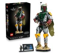 LEGO Star Wars 75455 Boba Fett Figura - Kit de Construcción para Adultos con Armadura, Bláster y Minifigura del Cazarrecompensas - Decoración de la Estantería - Regalo para Fans del Retorno del Jedi