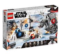 LEGO Star Wars - Action Battle: Defensa de la Base Eco, Juguete de Construcción de Nave Espacial de La Guerra de las Galaxias, Incluye Caminante AT-AT (75241)