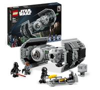 LEGO Star Wars Bombardero Tie 75347 | Juguetes para niños de 9+ años, caza estelar, Droide Gonk y minifigura de Darth Vader, regalo de cumpleaños, 625 piezas