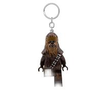 LEGO Star Wars Chewbacca Llavero Linterna LED Juguetes de regalo para niños - Figura de 76 mm de altura (KE100H) - 2 pilas CR2025 incluidas