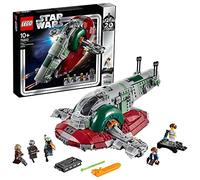 LEGO - Star Wars Esclavo I Edición 20 Aniversario, Juguete de Construcción de Nave Espacial de Boba Fett de la Guerra de las Galaxias, Incluye Minifigura de la Princesa Leia (75243)