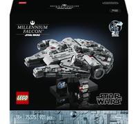 LEGO Star Wars Halcón Milenario 75375 | Set para adultos, nave estelar con base y placa, decoración de escritorio, regalo para hombres y mujeres, 921 piezas