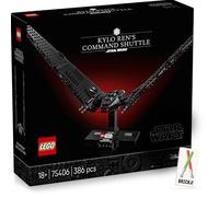 Lego Star Wars Kylo Ren Comando Shuttle con bolsa de polietileno Tie-Interceptor - Kylo Ren Lego Shuttle y TIE Fighter Polybag, Lego 75406 y 30685