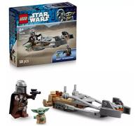 LEGO® Star Wars La moto speeder de Mandaloriano y Grogu 75436