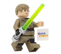 LEGO Star Wars: Luke Skywalker con traje de Endor con sable de luz verde oscuro