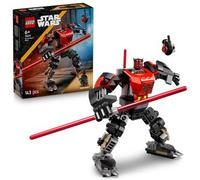 LEGO Star Wars 75411 Meca de Darth Maul - Juguete de Construcción - Figura de Acción con Espada Láser Roja de Doble Hoja y Minifigura - Regalo para Niños y Niñas de 6+ Años Fans de Las Guerras Clon
