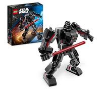 LEGO Star Wars Meca de Darth Vader, Figura de Acción para Construir con Piezas Articuladas, Cabina para Minifigura, Espada Láser Roja, Juguete Coleccionable para Niños y Niñas a partir de 6 Años 75368