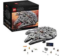LEGO Star Wars Millennium Falcon, Maqueta de Construcción para Adultos de la Nave Estelar de Han Solo con Mini Figuras Chewbacca, Leia y C-3PO, Regalo Coleccionable para Hombres, Mujeres y Fans 75192