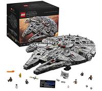 LEGO Star Wars Millennium Falcon, Maqueta de Construcción para Adultos de la Nave Estelar de Han Solo con Mini Figuras Chewbacca, Leia y C-3PO, Regalo Coleccionable para Hombres, Mujeres y Fans 75192