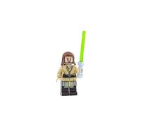 LEGO Star Wars: Minifigura de Qui-Gon Jinn con sable de luz