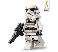 LEGO Star Wars Nighttrooper Set: figura con pistola y casco - alternativa al paquete de batalla, minifiguras, juego de tropador nocturno imperial #1