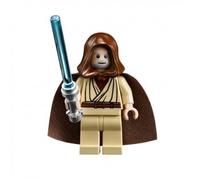 LEGO Star Wars Obi-Wan Kenobi hooded Jedi minifigure (Millenium Falcon - Death Star version) by LEGO