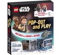 Lego Star Wars Pop-Out and Play: Han Solo and Chewie in Action: Includes Han Solo and Chewbacca Minifigures, Double-Sided Play Scene, and 2 Awesome Books