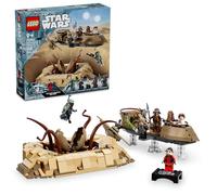 LEGO Star Wars: Return of The Jedi Desert Skiff & Sarlacc Pit, juego de construcción de vehículos con minifigura Nien Nunb del 25 aniversario, juguete coleccionable para fanáticos de Star Wars, regalo