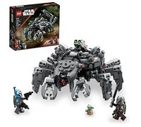 LEGO Star Wars Spider Tank 75361, juguete de construcción Mech de The Mandalorian Temporada 3, Bo-Katan y Grogu 'Baby Yoda', idea de regalo para niños a partir de 9 años