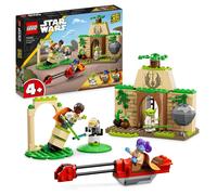 LEGO Star Wars Tenoo Jedi Temple Set with Master Yoda, Lightsabers, Droïd Figure