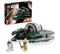 Lego Star Wars: The Clone Wars Yoda's Jedi Starfighter 75360 Star Wars Coleccionable para niños con Figura Maestra de Yoda con Juguete de Sable de luz, Regalo de cumpleaños para niños de 8 años o