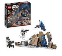 LEGO Star Wars: The Mandalorian Pack de Combate: Emboscada en Mandalore, Juguete de Construcción de Fantasía con Minifiguras, Regalo Coleccionable para Niños y Niñas de 6 Años o Más 75373