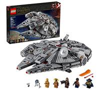 Lego Star Wars: The Rise of Skywalker Millennium Falcon 75257 Starship Model Building Kit and Minifigures, New 2019 (1,351 Pieces)
