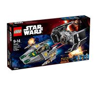 LEGO Star Wars Vader's TIE Advanced vs. A-Wing Starfighter 75150 by LEGO