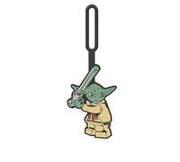 Lego Star Wars Yoda - Etiqueta de identificación de equipaje de viaje de silicona para bolsa, maleta, mochila, estuche de instrumentos y bolsa de golf