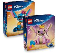 Lego Stitch & Lego Angel - Figura de Lilo y Stitch para construir (43249 y 43257)