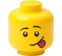 Room Copenhagen-Mini-Cabeza de Almacenamiento Lego, Silly, Color Gracioso, (40331726)