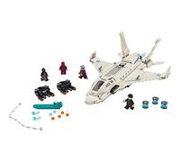 LEGO Super Heroes - Jet Stark y el Ataque del Dron, Set de Construcción de Avión de Juguete de Aventuras de Spiderman (76130)