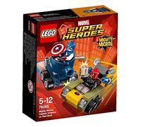 LEGO Super Heroes - Set Mighty Micros: Capitán América vs. Cráneo Rojo (76065)