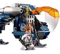 LEGO Super Heroes - Vengadores Rescate en Helicóptero de Hulk, Set de Construcción de Endgame, Incluye Minifiguras de Juguete de La Viuda Negra y Pepper Potts Entre Otros (76144)