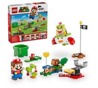 LEGO Super Mario Aventuras Interactivas Mario con Figuras de Personajes, Minihelikoopa de Bowsy, Yoshi de Juguete, Regalo Gamer para Niños, Niñas y Fans del Videojuego de 6 Años o Más 71439