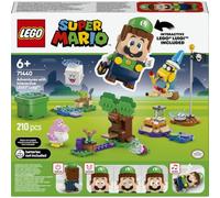 LEGO Super Mario Aventuras interactivas con LEGO Luigi 71440 | Juguetes para niños de 6+ años, figura del videojuego de Nintendo, figura de bebé Yoshi rosa, regalo gamer, 210 piezas