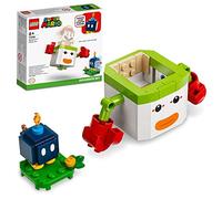 LEGO Super Mario Bowser Jr.'s Clown Car Expansion Set 71396 Kit de construcción; juguete coleccionable para niños mayores de 6 años (84 piezas)