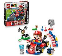 LEGO Super Mario - Mario Kart: LEGO Mario interactivo y Kart estándar - 72043