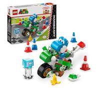 LEGO Super Mario: Mario Kart - Moto Yoshi 72031 | Juguetes para niños de 7+ años, moto con figura del personaje Yoshi azul y accesorios de plátano, regalo gamer, 133 piezas