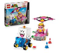 LEGO Super Mario: Mario Kart - Wario y Rey Boo - Juguete Interactivo con 2 Coches y 2 Figuras - Regalo con Personajes de Nintendo para Niños y Niñas de 8+ Años 72038