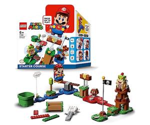 LEGO Super Mario Pack Inicial: Aventuras con Mario Bros con Figuras Interactivas, Juguete de Construcción del Videojuego, Idea de Regalo de Colección para Niños y Niñas de 6 Años o Más 71360